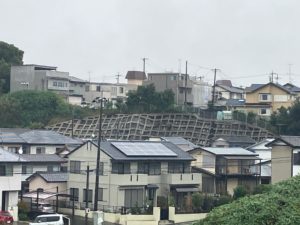 東岨緑地法面補強工事