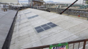 工場屋根改修工事